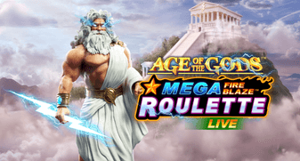 Mega Fire Blaze Age of the Gods Roulette Live