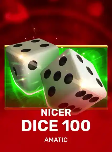 Nicer Dice 100 game tile