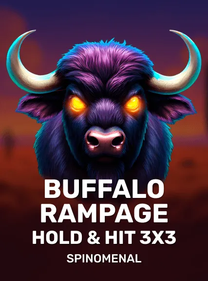 Buffalo Rampage - Hold & Hit 3x3 game tile