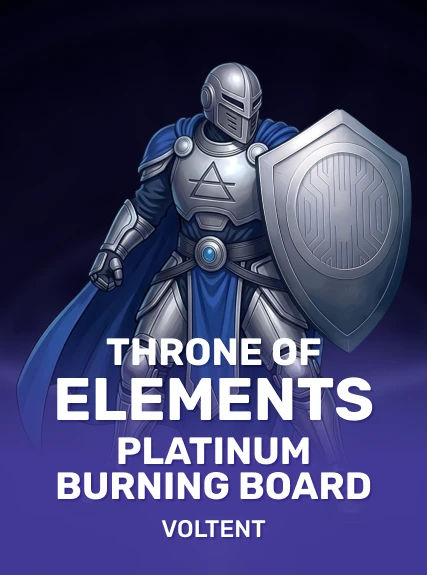 Throne of Elements: Platinum Burning Board game tile