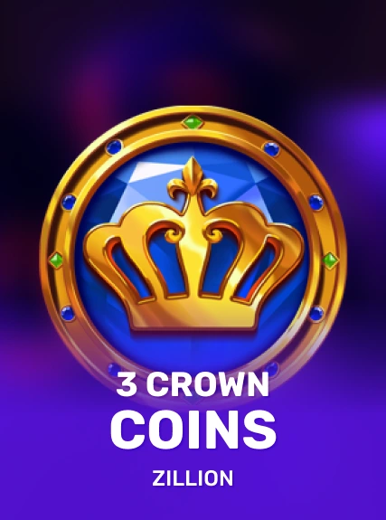 3 Crown coins game tile